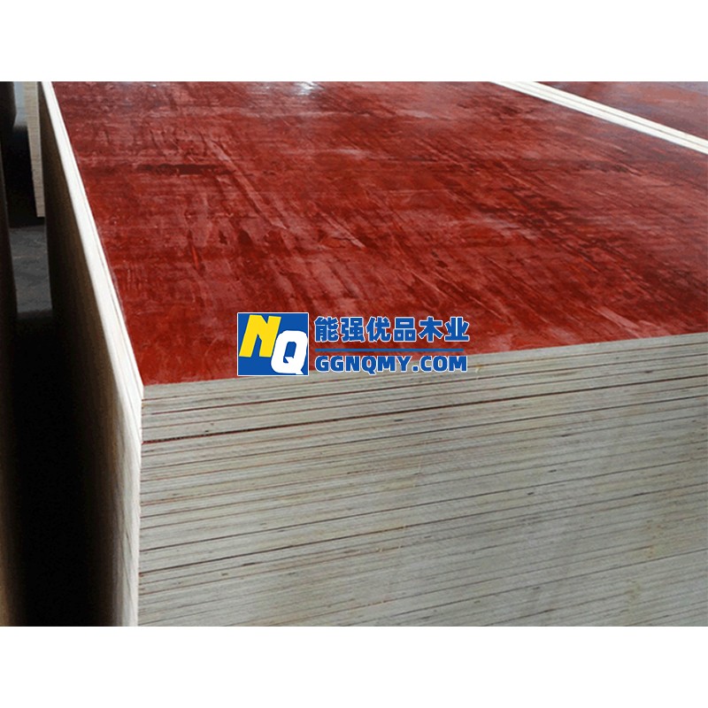 高层构筑用多层幼红板，广西厂家批发实木模板
